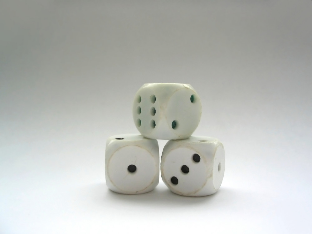 image: Used Up Dices © Kmitu | Dreamstime Stock Photos